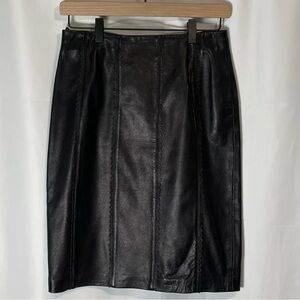 Doncaster Leather Skirt